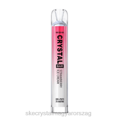 SKE Magyarország - SKE Crystal Bar eldobható vape P2DD80 eper fagylalt