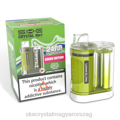 SKE Vape Shop - SKE Crystal 4 in 1 2400 pod készlet vegyesen P2DD97 zöld kiadás