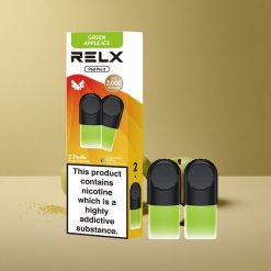 RELX Pod Pro 2 600 Puffs Zöldalma Jég 1,8% Nikotin