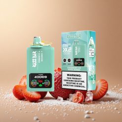Razz Bar 40000 Puffs Eldobható E-sigaret Eper Jég Vegyes Bogyók