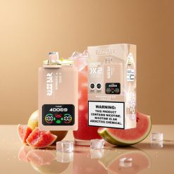 Razz Bar 40000 Puffs Elektromos Cigaretta Görögdinnye Jég_Kóla Jég Power Screen Kijelző