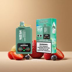 Razz Bar 40000 Puffs Eper Kiwi_Áfonya Savanyú Málna