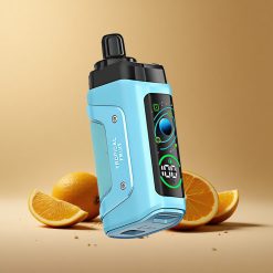 Razz Bar 45000 Puffs Egyszerhasználatos E-vape Trópusi Gyümölcs Állítható Légáramlással