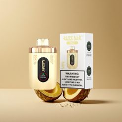 Razz Bar 50K Puffs Disposable Vape Ananász Kókusz 1.0 Ohm Mesh Coil